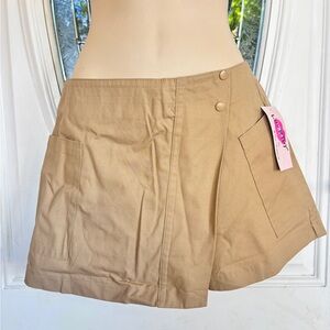 Betsey Johnson Tan Skort